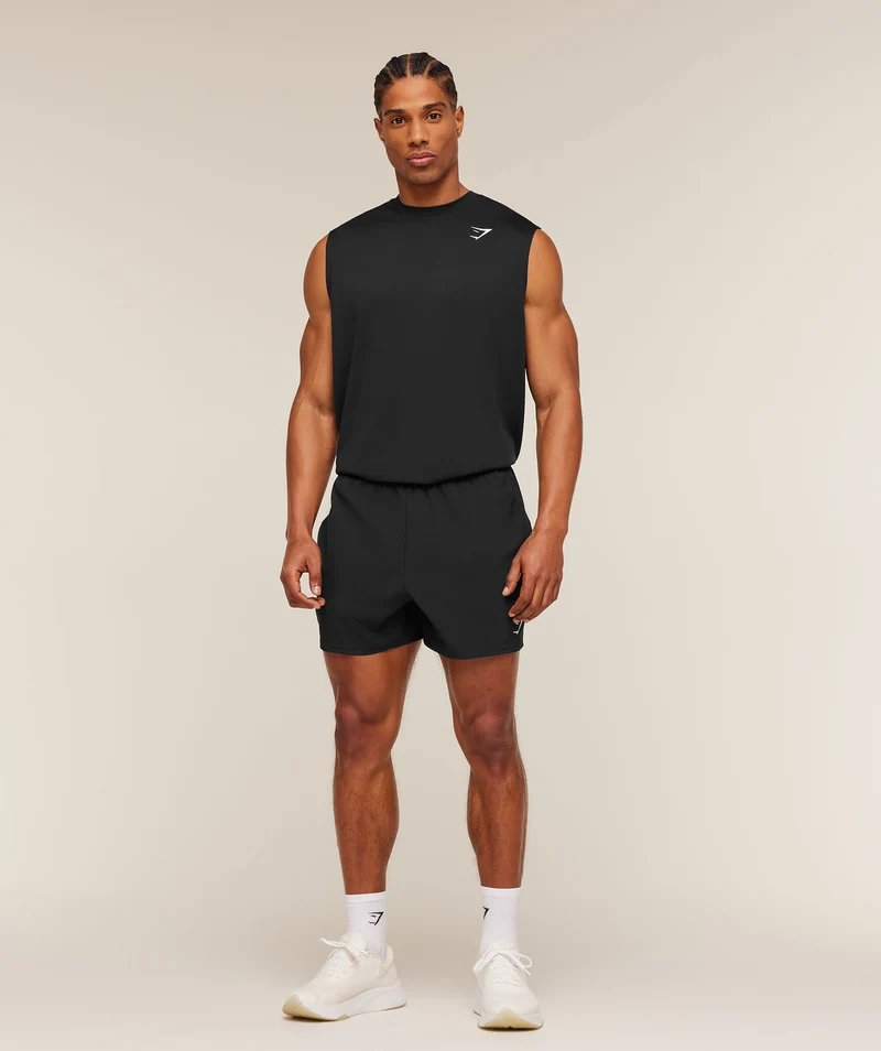 Gymshark Oversized Performance Tank - Black