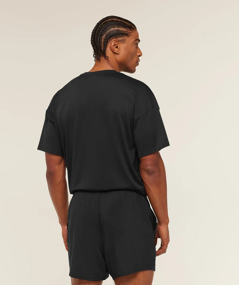 Gymshark Arrival Oversized T-Shirt - Black