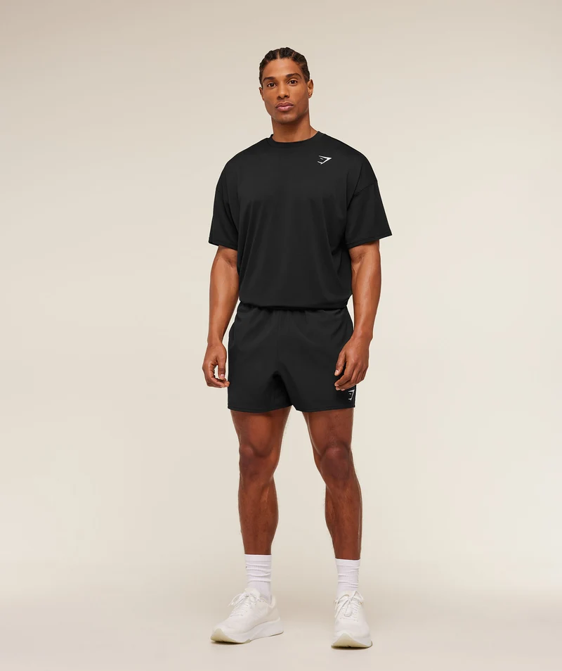 Gymshark Arrival Oversized T-Shirt - Black