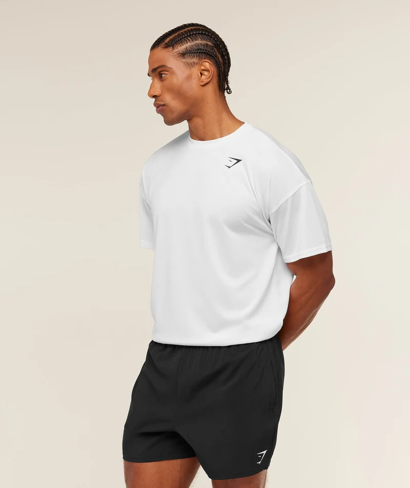 Gymshark Arrival Oversized T-Shirt - White