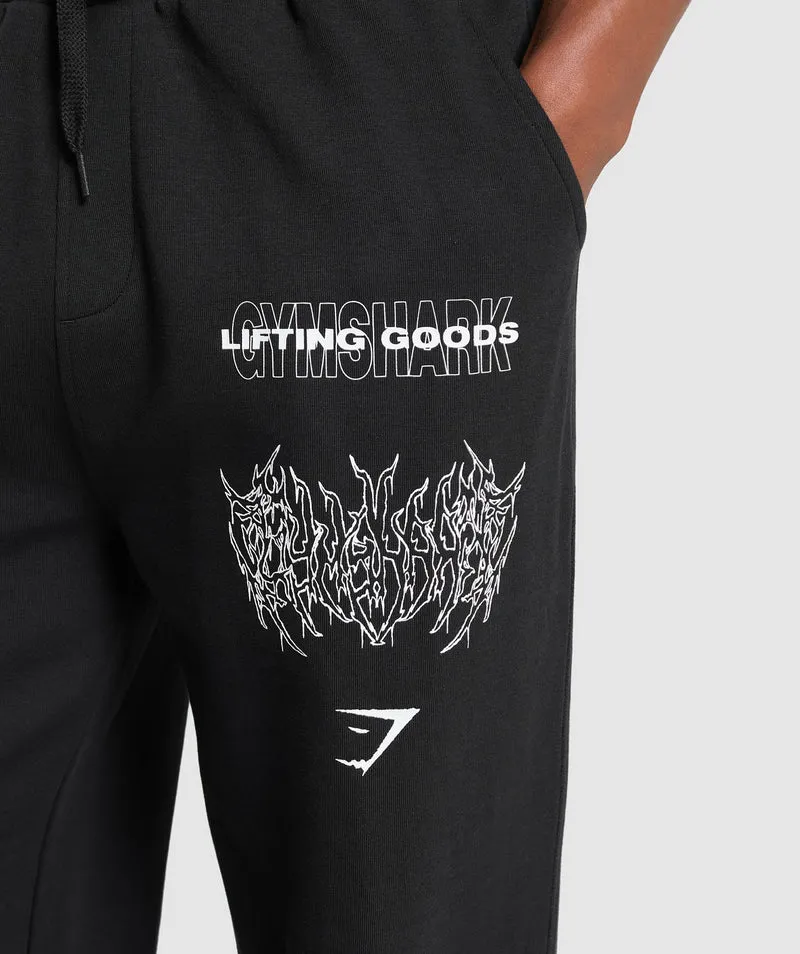 Gymshark Carlos x Rest Day Track Pant - Black