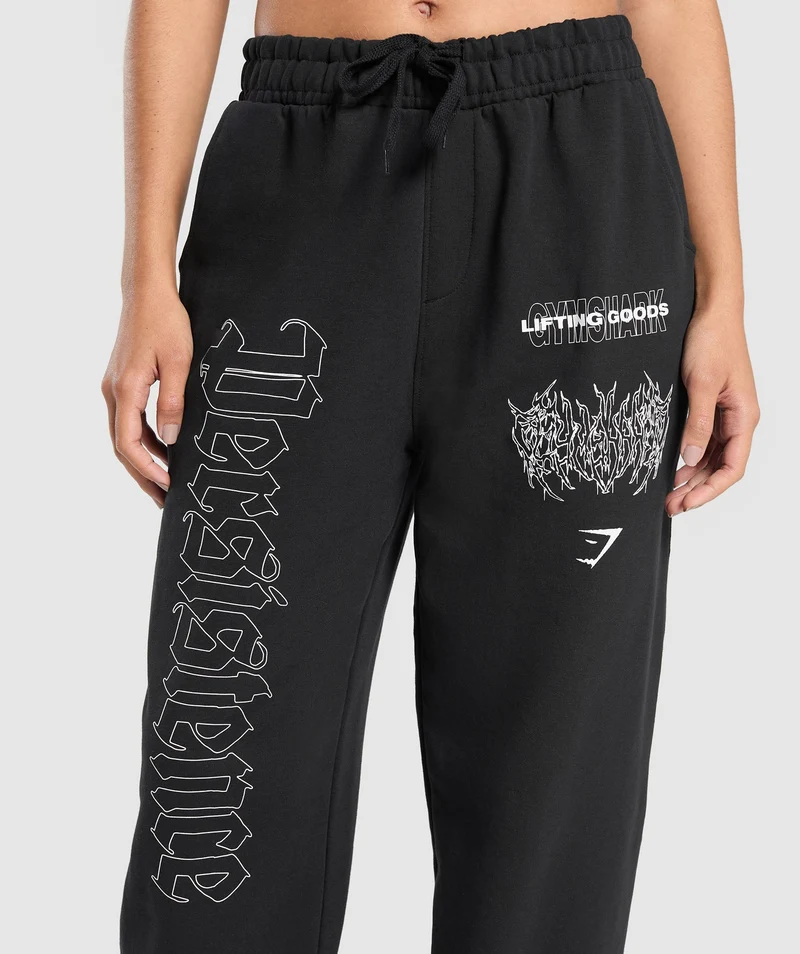 Gymshark Carlos x Rest Day Track Pant - Black