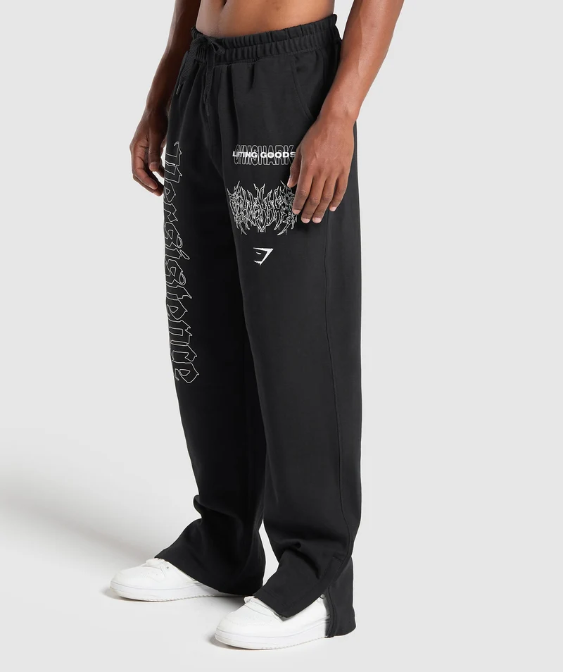 Gymshark Carlos x Rest Day Track Pant - Black