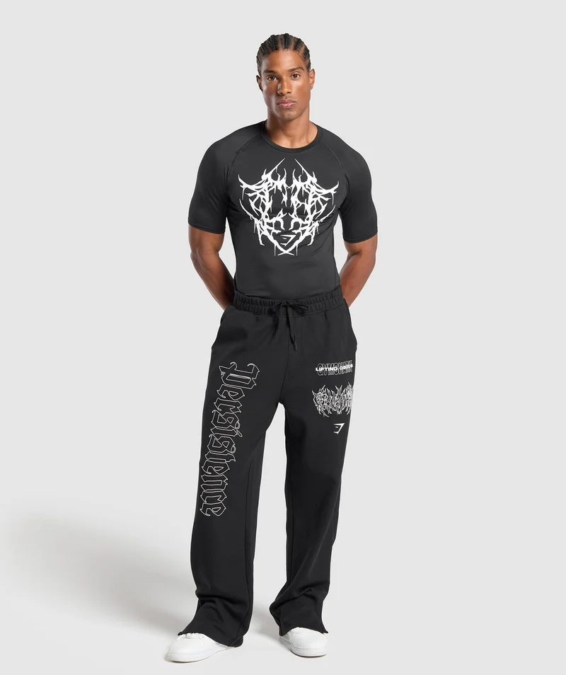 Gymshark Carlos x Rest Day Track Pant - Black