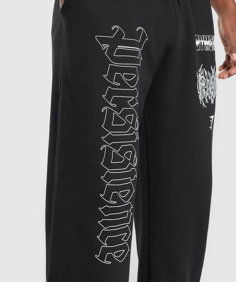 Gymshark Carlos x Rest Day Track Pant - Black