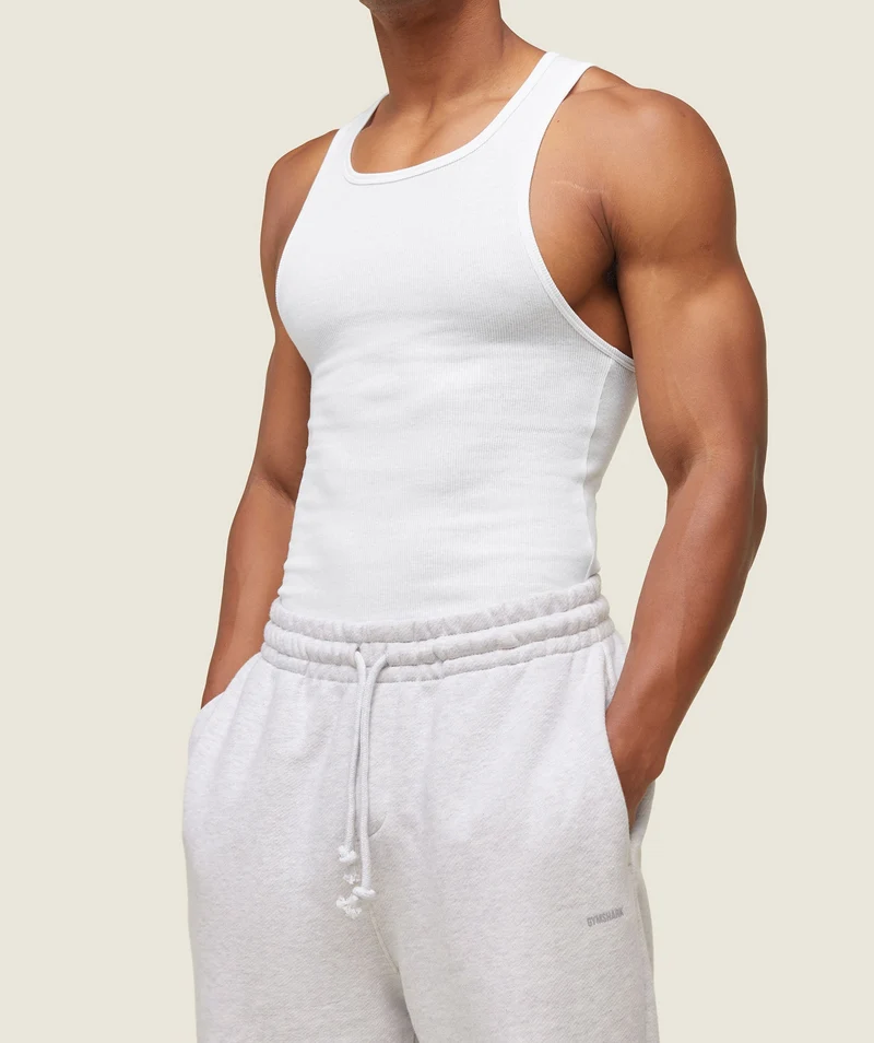 Gymshark everywear Relaxed Sweatpants - Soft Grey Marl