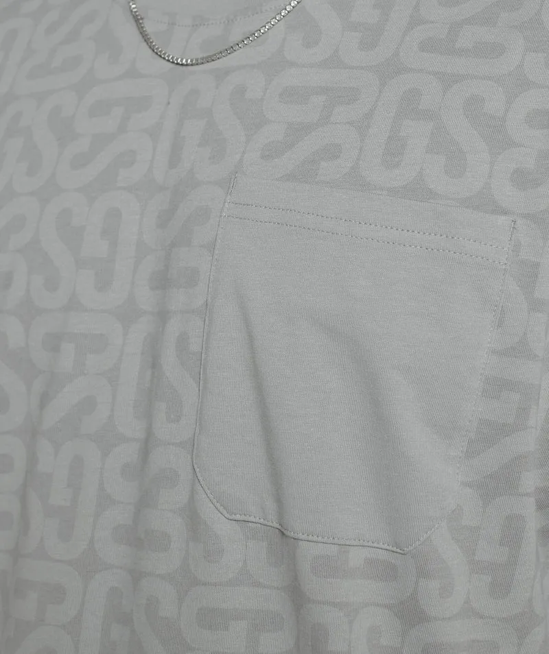 Gymshark Monogram T-shirt - Smokey Grey/Smokey Grey
