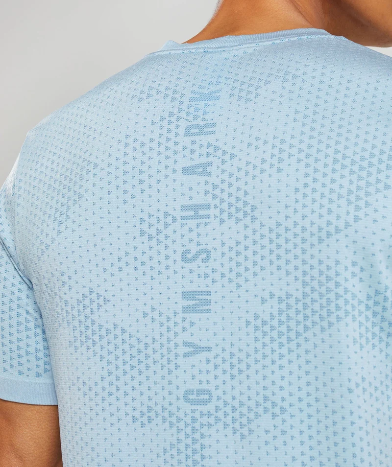 Gymshark Sport Seamless T-Shirt - Skyline Blue/Denim Blue