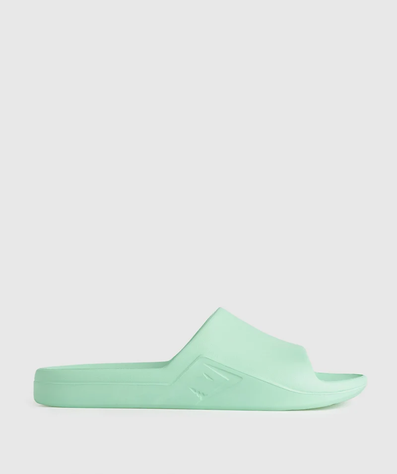 Gymshark Rest Day Slides - Pastel Green