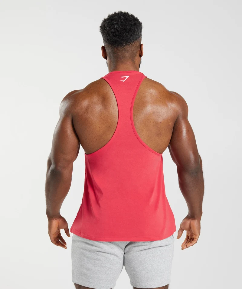 Gymshark Slice Stringer - Red