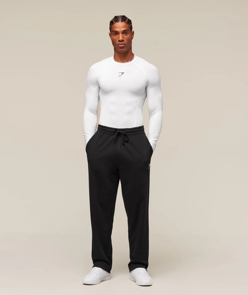 Gymshark Element Baselayer Long Sleeve T-Shirt - White