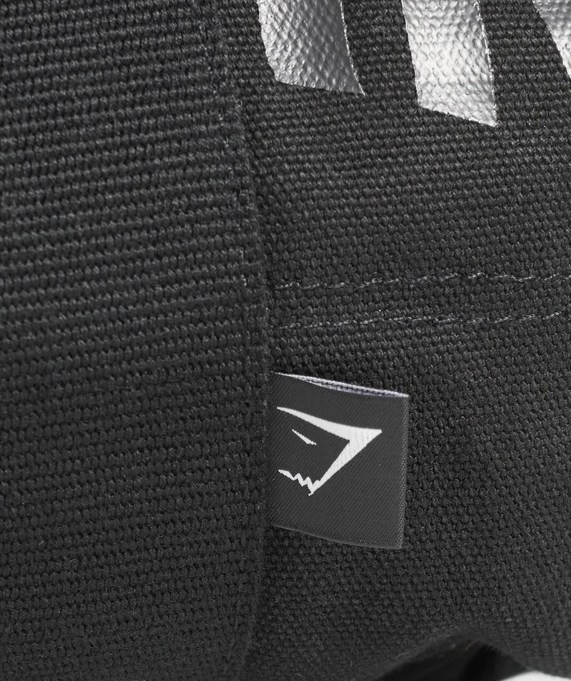 Gymshark Power Small Holdall - Black/Asphalt Grey