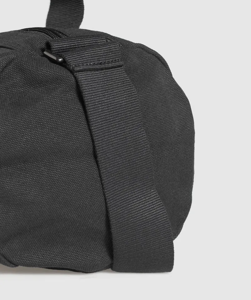 Gymshark Power Small Holdall - Black/Asphalt Grey