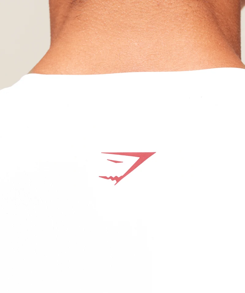 Gymshark GSLC Baselayer Long Sleeve T-Shirt - White