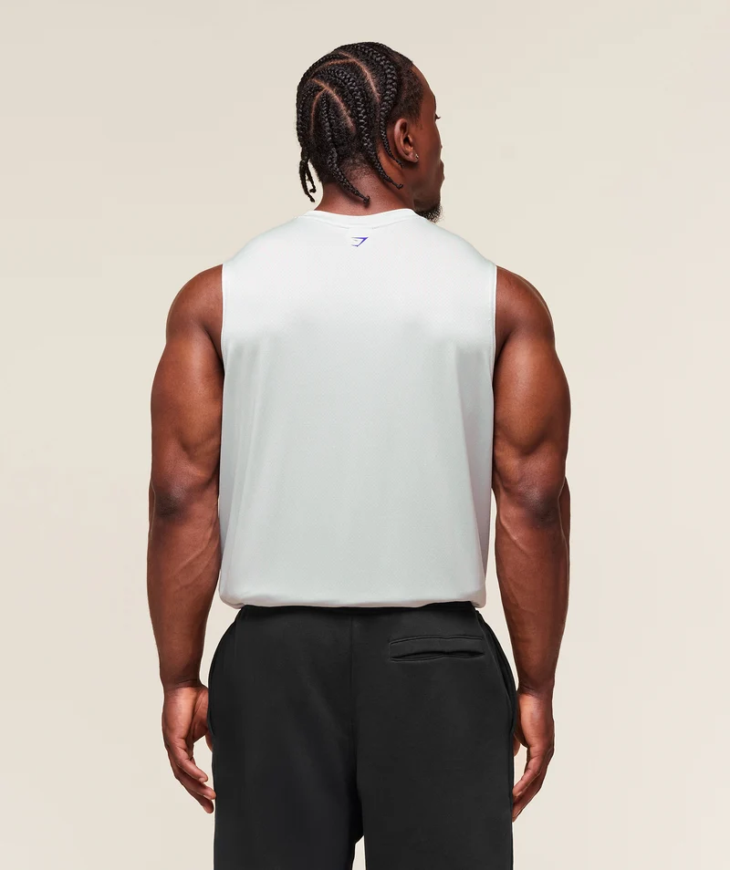 Gymshark Olympic Bar Tank - Metal Grey