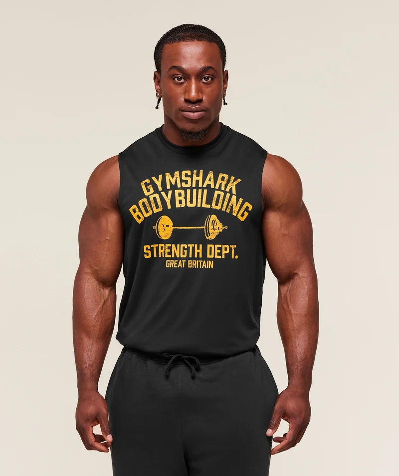 Gymshark Olympic Bar Tank - Black