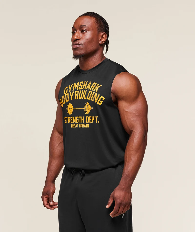 Gymshark Olympic Bar Tank - Black