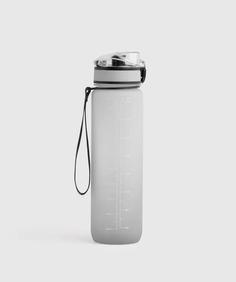 Gymshark Sports Bottle - River Stone Grey/Drift Grey