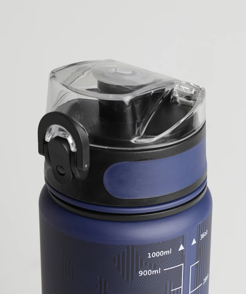 Gymshark GFX Sports Bottle - Ash Blue