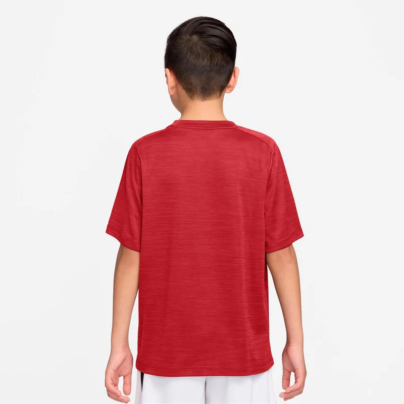 Dri-FIT Multi Heather T-Shirt Kinder - rot
