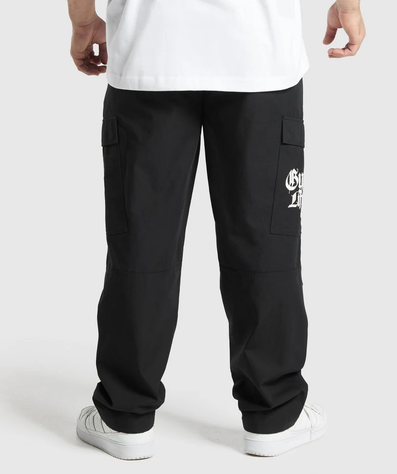 Gymshark Lifting Club Ripstop Cargo - Black
