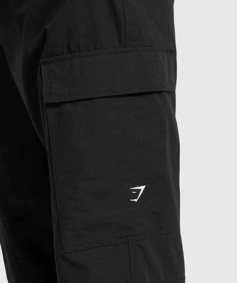 Gymshark Lifting Club Ripstop Cargo - Black