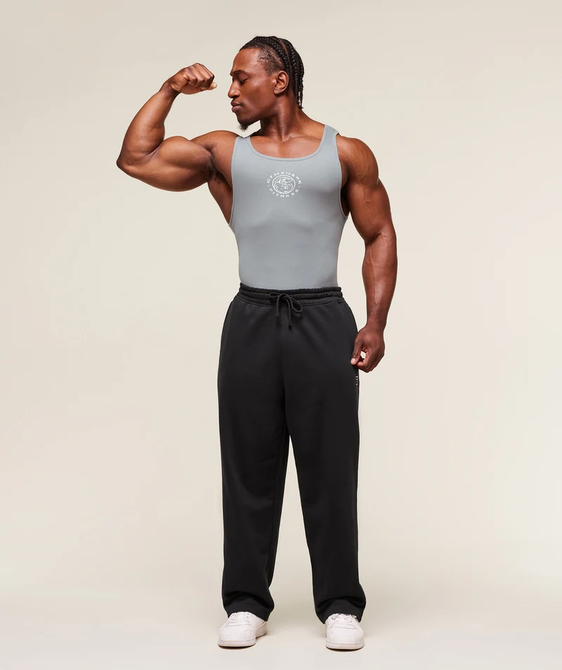 Gymshark Lifting Club Ribbed Tank - Denim Grey