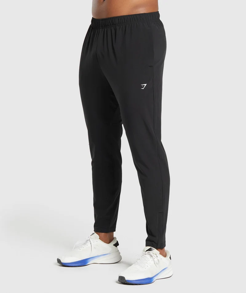 Gymshark Keep Showing Up Joggers - Black