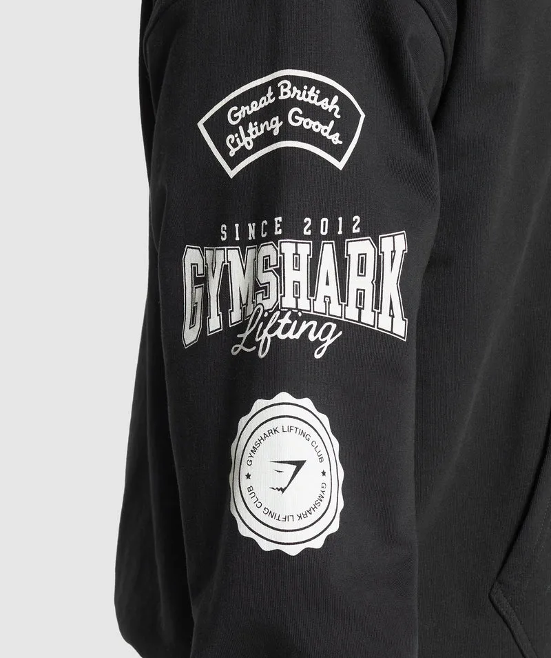 Gymshark Lifting Essentials Hoodie - Black