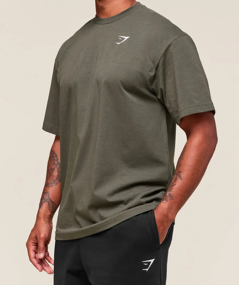 Gymshark Essential Short Sleeve T-Shirt - Strength Green