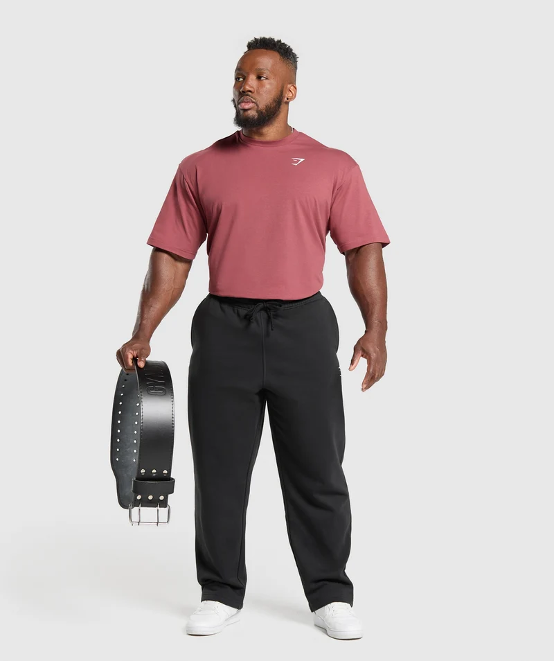 Gymshark Essential Short Sleeve T-Shirt - Washed Berry Pink
