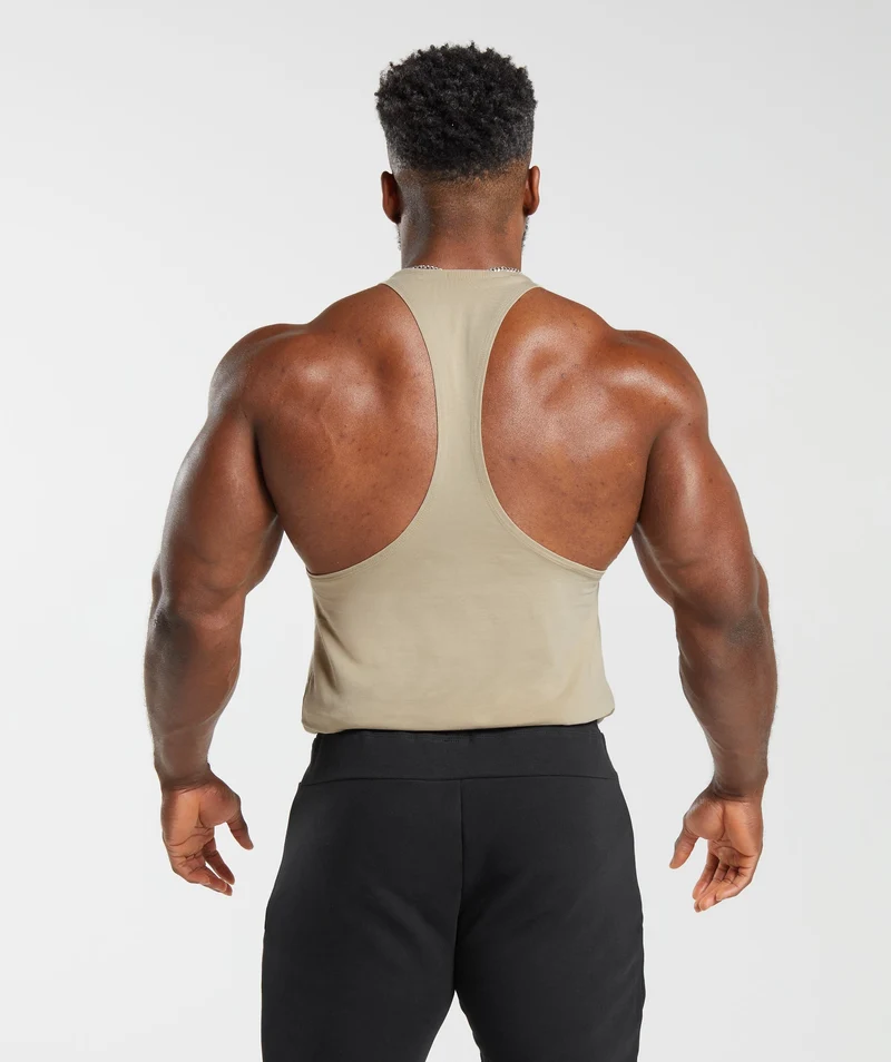 Gymshark Legacy Stringer - Brown