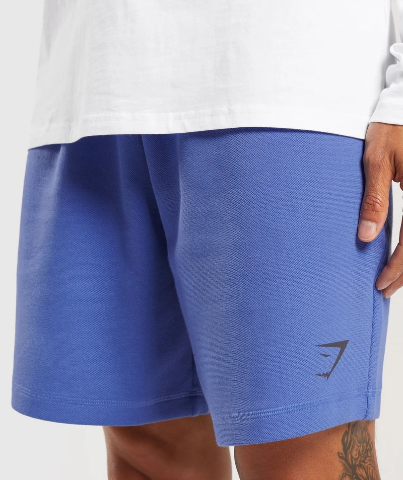 Gymshark Knit Shorts - Blue