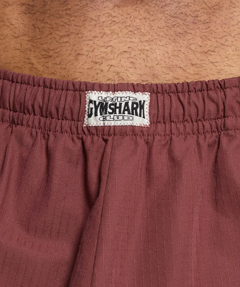 Gymshark Pumper Pants - Burgundy Brown