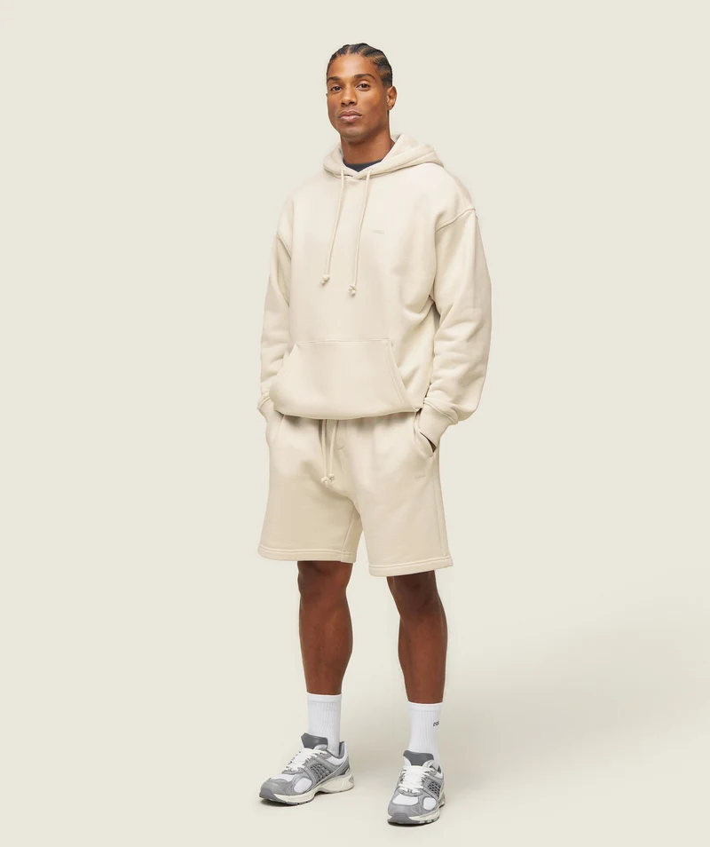 Gymshark Lifestyle Relaxed Hoodie - Oat White