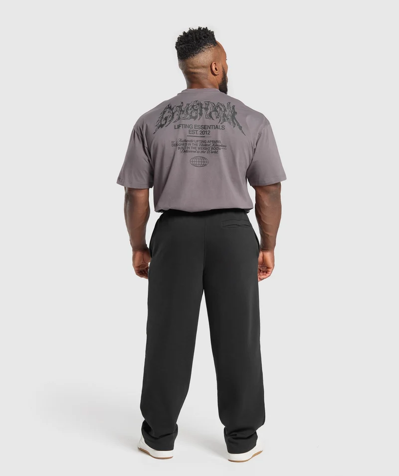 Gymshark Metal Lifting Graphic T-Shirt - Brushed Purple