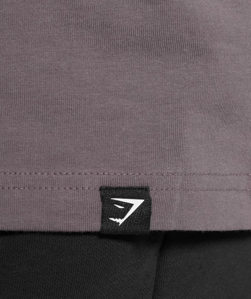Gymshark Metal Lifting Graphic T-Shirt - Brushed Purple
