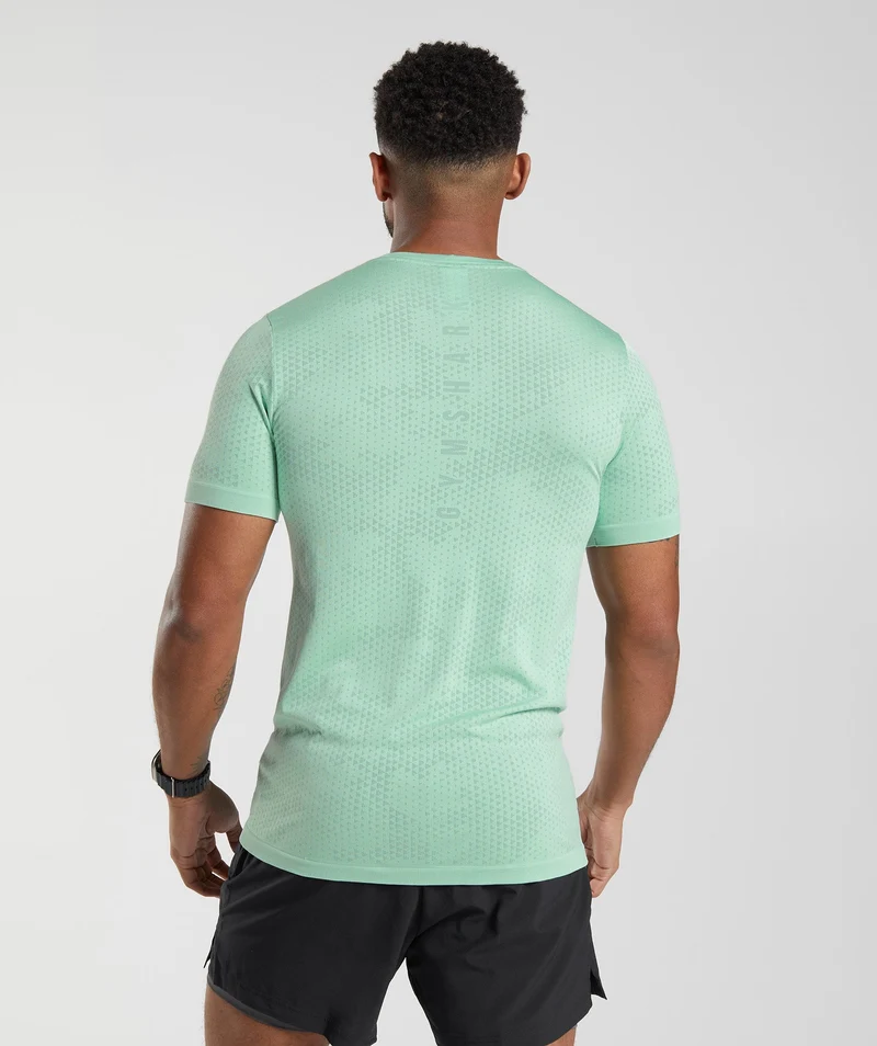 Gymshark Sport Seamless T-Shirt - Pastel Green/Willow Green