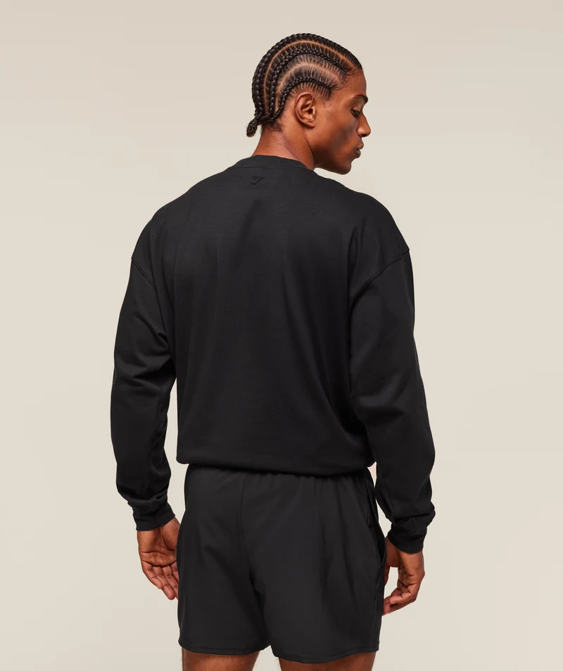 Gymshark GSLC Long Sleeve T-Shirt - Black