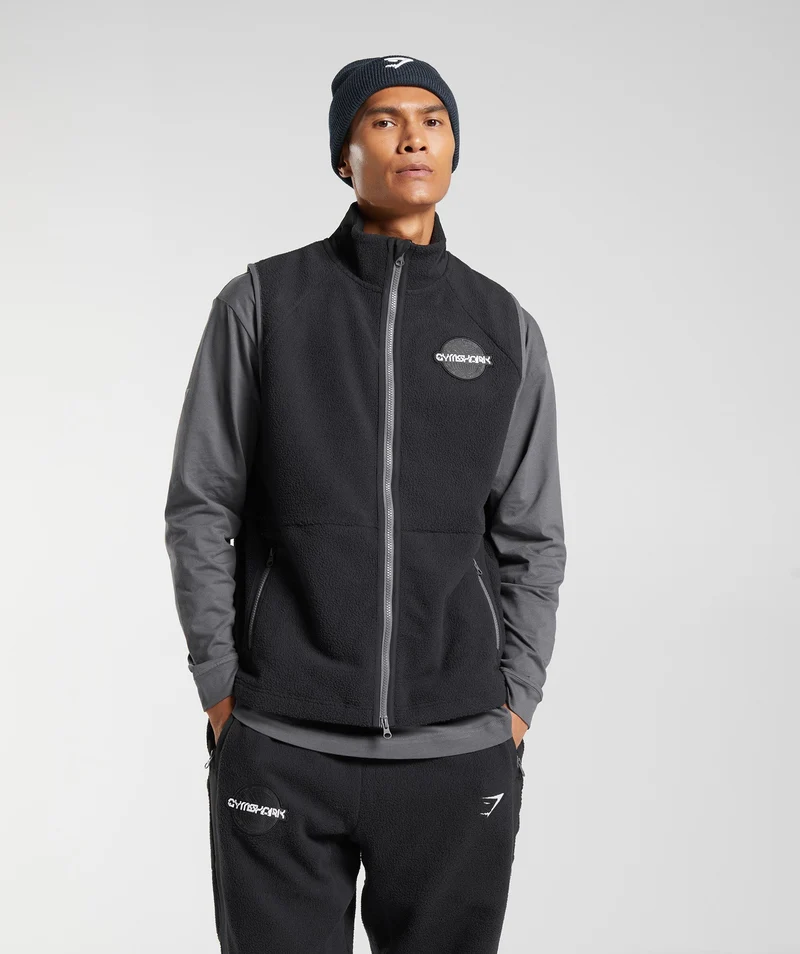Gymshark Vibes Gilet - Black