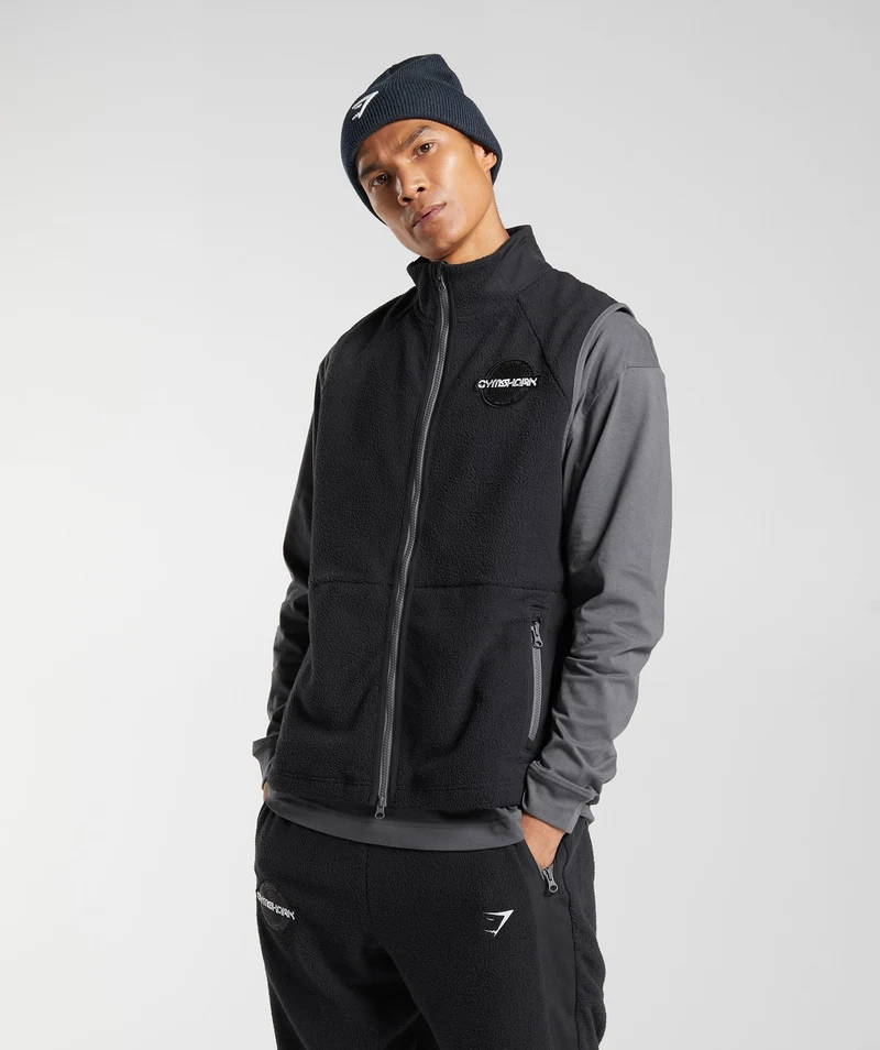 Gymshark Vibes Gilet - Black