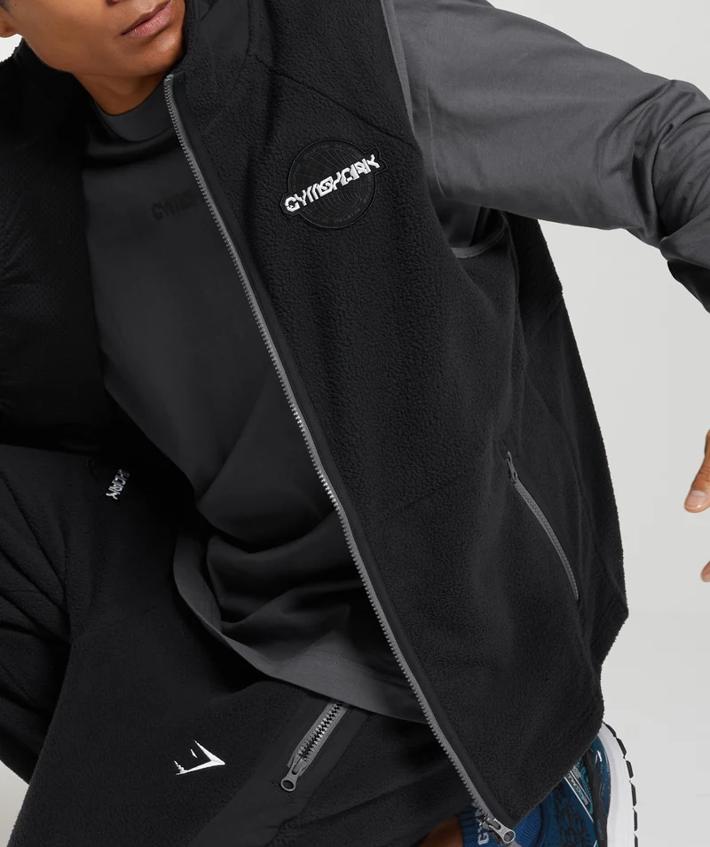 Gymshark Vibes Gilet - Black