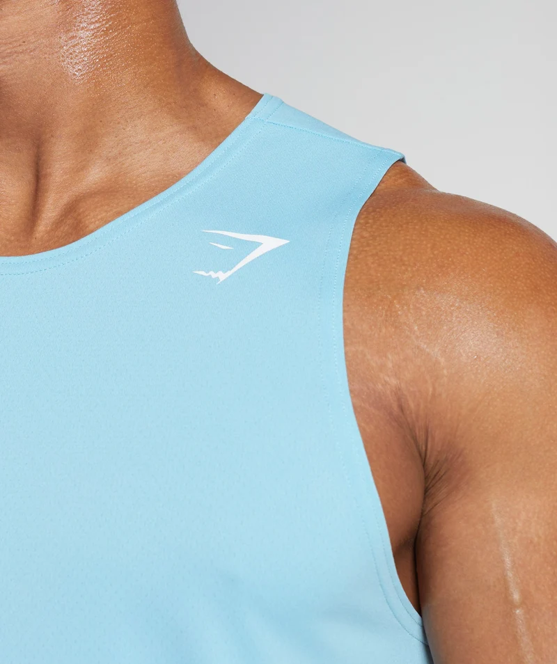 Gymshark Arrival Tank - Iceberg Blue