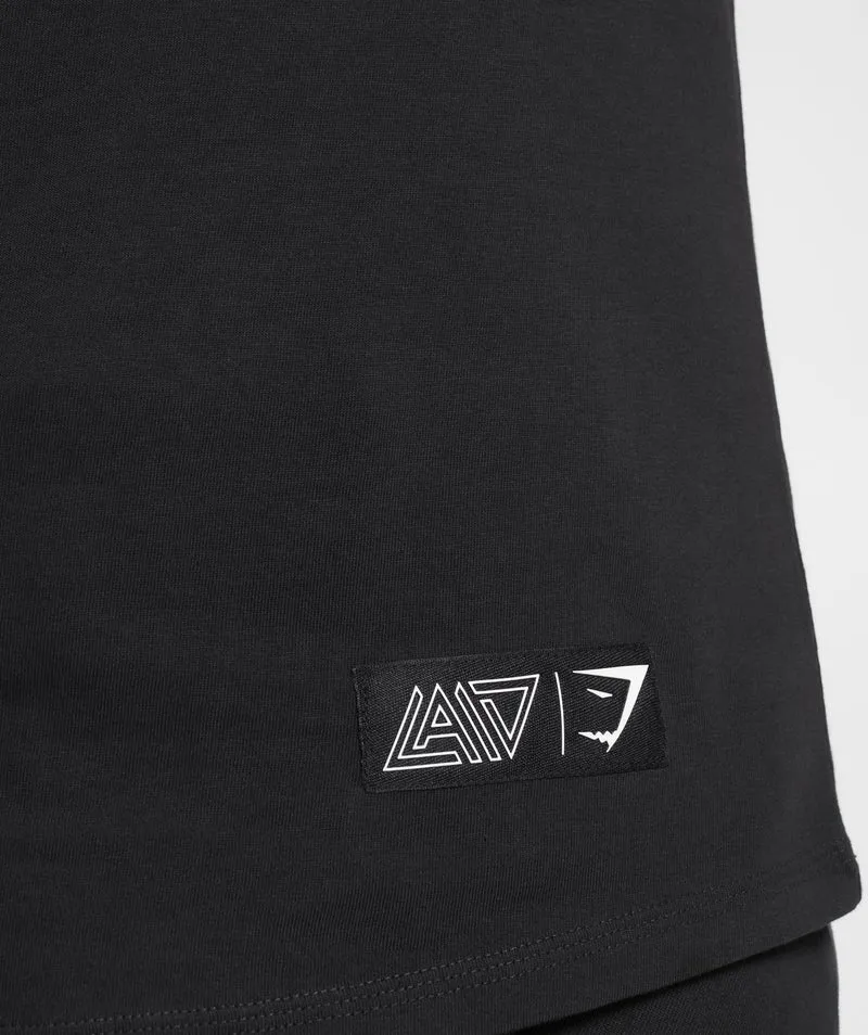 Gymshark x David Laid T-Shirt - Black