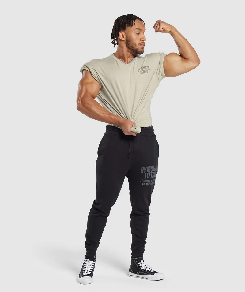 Gymshark Lifting SS T-Shirt - Pebble Grey