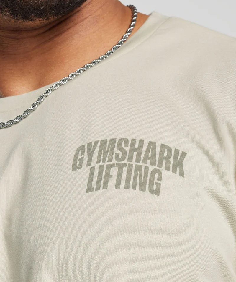 Gymshark Lifting SS T-Shirt - Pebble Grey