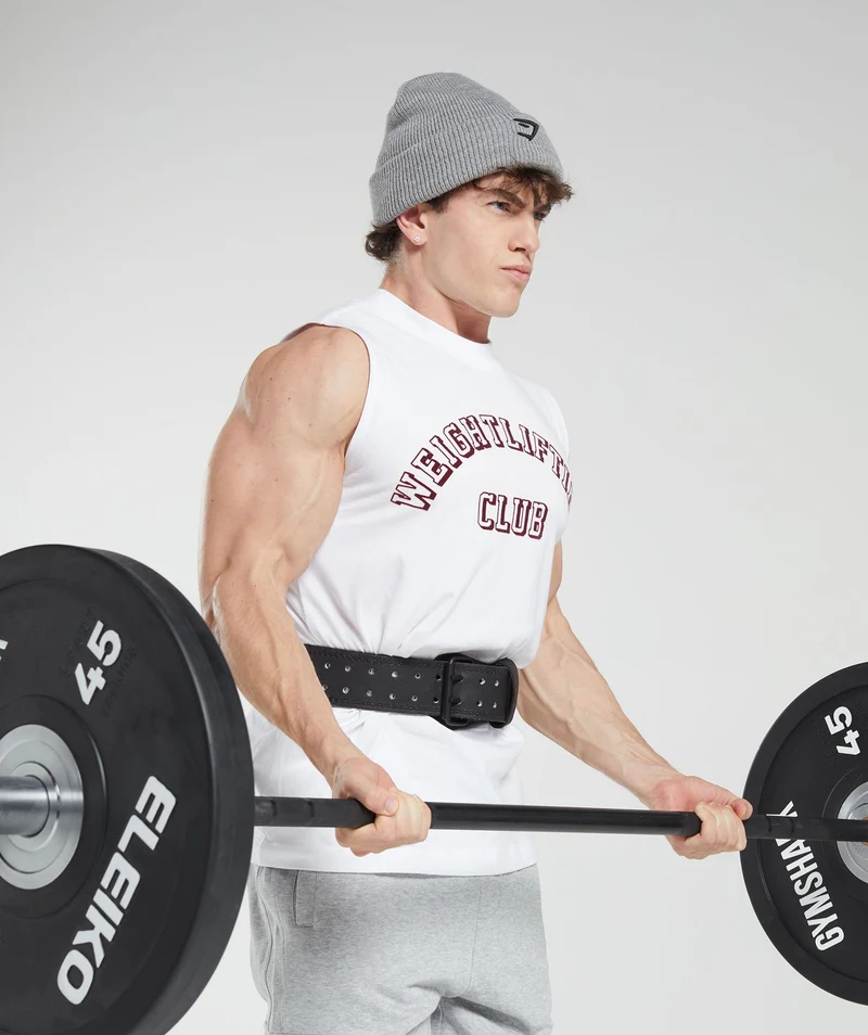 Gymshark Weightlifting Club Tank - White