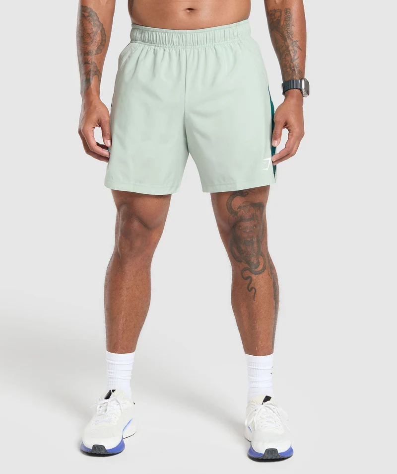 Gymshark Sport 7" Shorts - Cool Turquoise/Motivate Teal