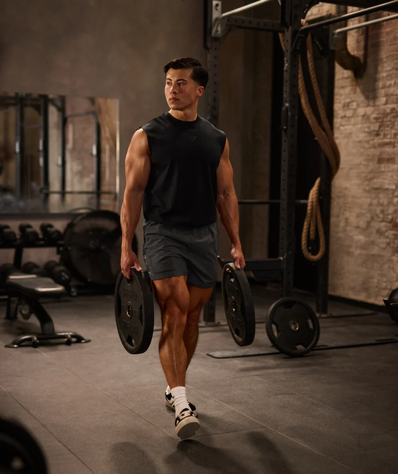 Gymshark Sport 7" Shorts - Dark Grey/Black