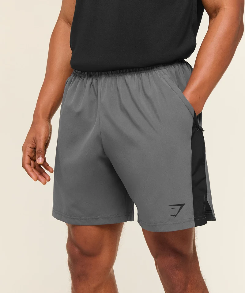 Gymshark Sport 7" Shorts - Dark Grey/Black